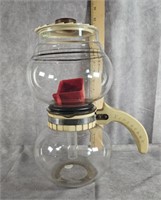 VINTAGE FIRESTONE GLASS VACUUM COFFEE POT
