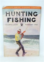 HUNTING & FISHING MAGAZINE, 1934
