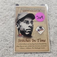 2001 Fleer Tradition Stitches in Town Ray Danridge