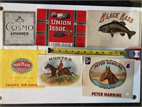 VINTAGE CIGARBOX LABELS