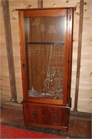 gun display/ cabinet glass doors