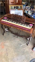 Beautiful Antique Portable Pump Organ