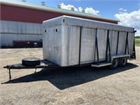 Enclosed trailer: 17’x6.5’x6.5’H - homemade