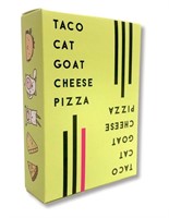 New Taco Cat Goat Cheese Pizza Card Game,