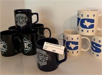 9 pcs Southwest Conference Coffee Mugs