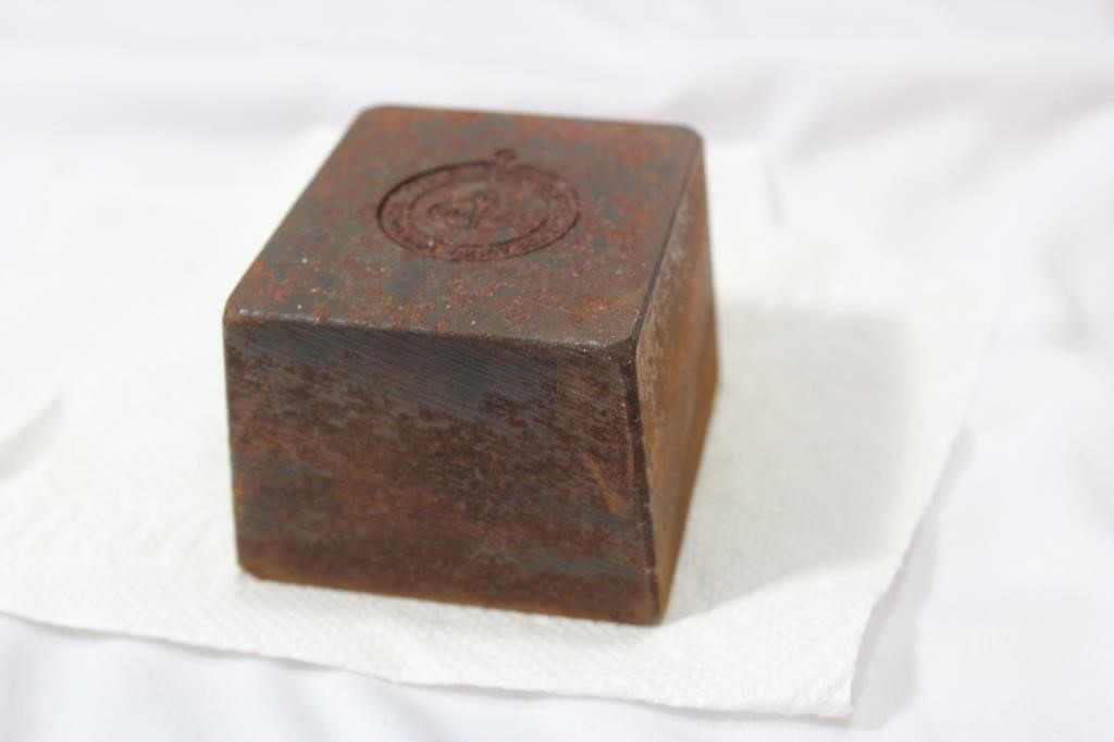A Solid Cast Iron Mold?Stamp?