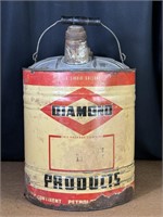 Diamond Petrol Oil 5 Gal Can