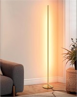 DEWENWILS Minimalist LED Corner Floor Lamp, 57.5"