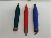 Vintage Wooden Thread Spools