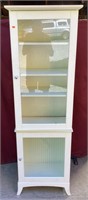 Nice Two Door Cabinet With Glass Fronts