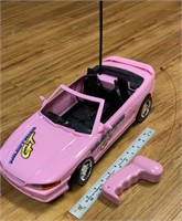 F1)  Barbie sized mustang GT play car. Originally