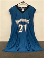 GARNETT No. 21 Minnesota Timberwolves Jersey