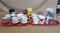 Campbell Mugs, Assorted Mugs, Shakers, etc