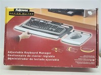 New Fellowes Adjustable Keyboard Manager