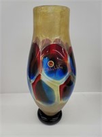 Murano Italian Blown Glass Vase