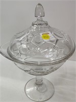 Large Covered Candy Dish