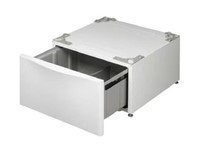 LG 27" White Laundry Pedestal Storage Drawer