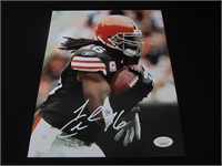 JOSH CRIBBS SIGNED 8X10 PHOTO BROWNS JSA COA