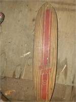 vintage Hot Foot skate board