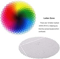 1000 Piece Jigsaw Puzzles Rainbow Gradient Color