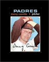 1971 Topps #126 Danny Coombs EX-MT to NRMT+