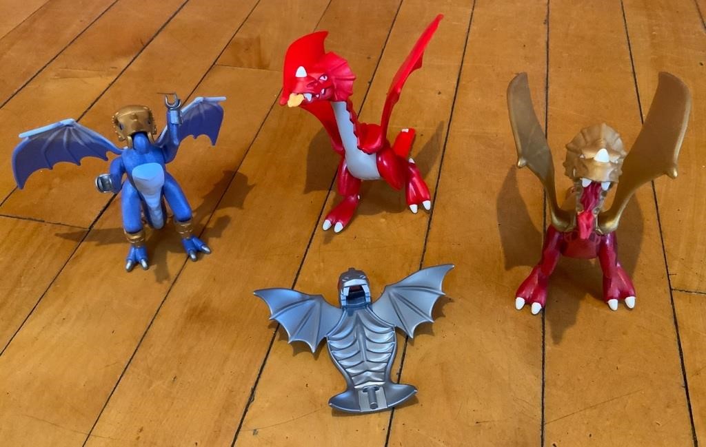 Playmobil Dragon Figures.