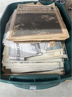 Vintage newspapers