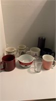 Starbucks/Other Mugs and Bowl Bundle