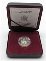 2000 French-Canadian Regiment Sterling Silver Coin