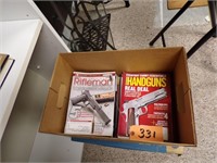 2 BOXES OF MAGAZINES