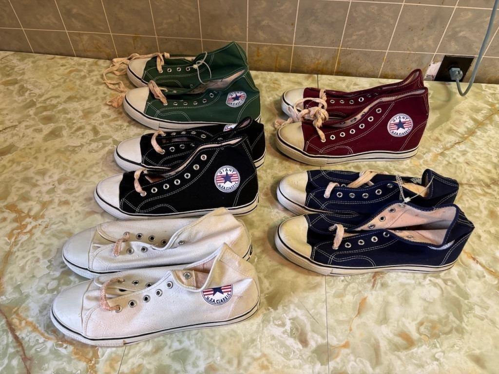 Collection of Giant Brand Shoes, Men's Size 8.5-9