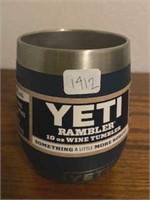 YETI 10 OZ WINE TUMBLER- NAVY