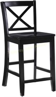 Linon Home Decor Black Counter Stool