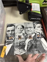 THE CIVIL WAR STAMP BOOK / W STAMPS