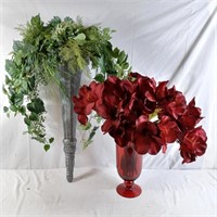Pair of floral arrangements
