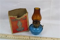 Miniature Oil Lamp In Original box