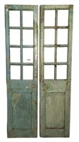 Pair of Vintage Wood Interior Doors