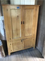 2 Door Over 2 Door Antique Kitchen Cabinet