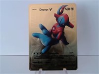 Pokemon Card Rare Gold Deoxys V