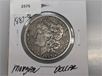 1887-O 90% Silver Morgan $1 Dollar