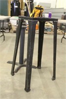 Metal Stand & Steel Table Leg, Approx 16"x12"x34"