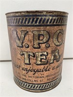 V.P.C Tea Tin 6LB. Collins Street, Melbourne
