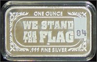 2023 NRA "We Stand for the Flag" 1 Oz. Silver Roun