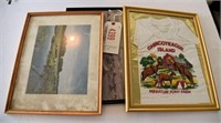 Lot #4399 - Framed Chincoteague Island Miniature