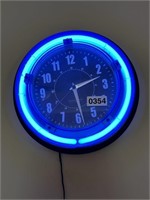 NEON WALL CLOCK