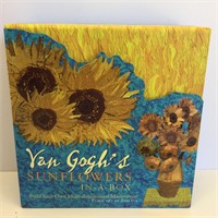 Van Goghs Sunflowers in a Box 3 Dimensional Puzzle