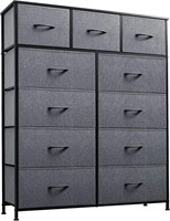 WLIVE 11-Drawer Dresser, Fabric Storage Tower for