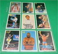 9x 1990 Classic WWF Wrestling Cards Ultimate Warrr