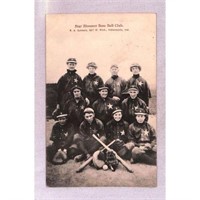 1914 Star Bloomer Women's Baseball Postcard