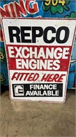SCREENPRINT DOUBLE SIDED REPCO SIGN